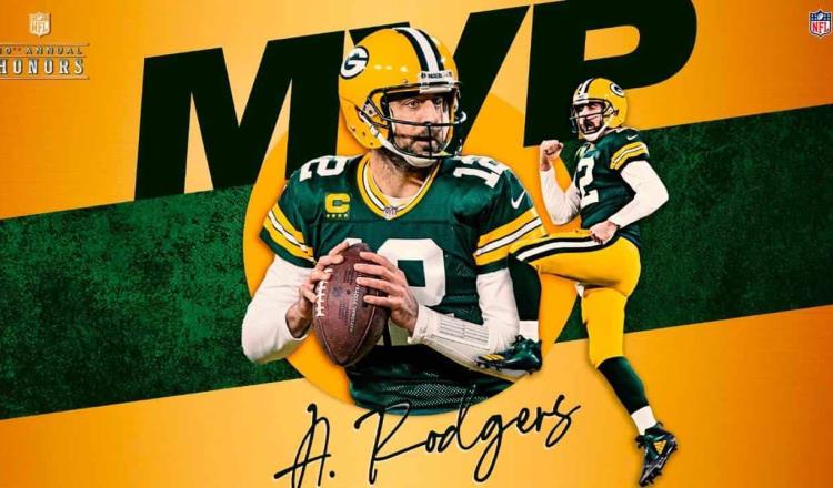 Aaron Rodgers, elegido MVP de la temporada