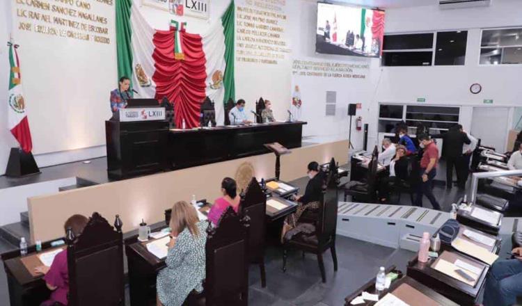 Presentan diputados en Tabasco la agenda legislativa para el último periodo de la legislatura 63