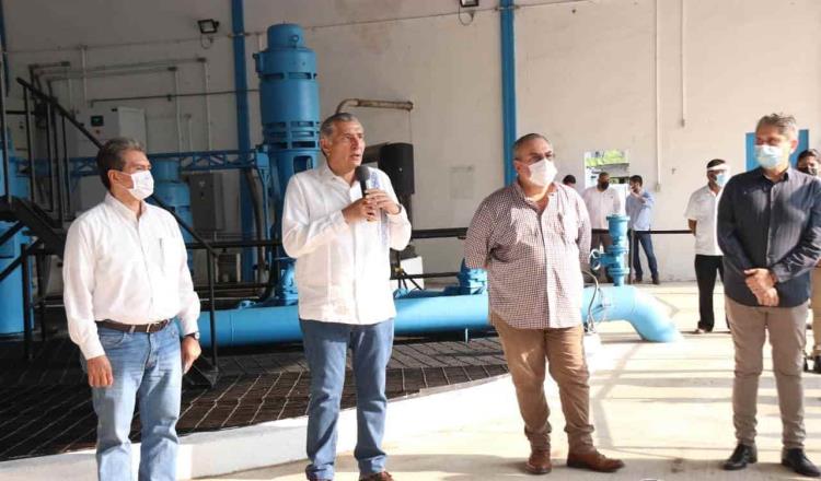 Rehabilitación de 9 cárcamos en Centro son la primera etapa para rescatar Villahermosa: Adán Augusto