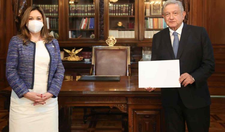 Recibe López Obrador a seis embajadores para la presentación de sus cartas credenciales 