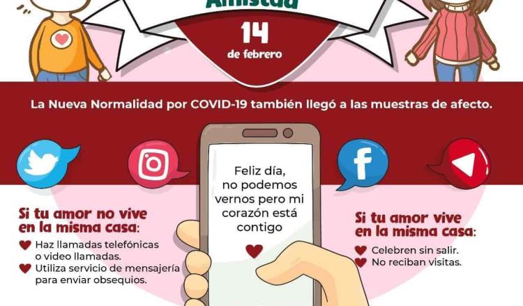 Pide IMSS a mexicanos celebrar el amor y la amistad a través de videollamadas