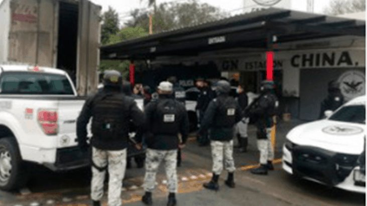 Rescata GN a 108 centroamericanos que eran transportados ilegalmente en un tráiler en Nuevo León 