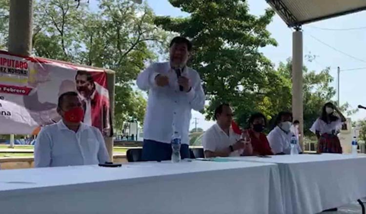 “Tengan para que aprendan”, dice Fernández Noroña a oposición desde Tabasco, tras llegada de nuevas vacunas anticovid