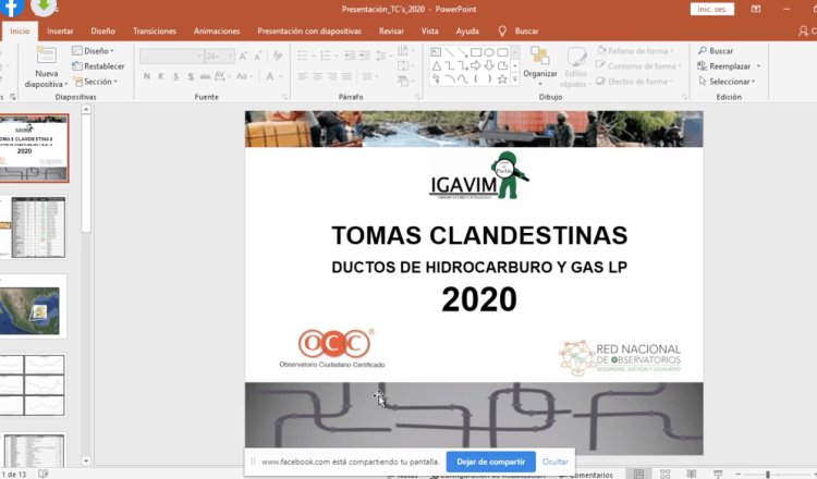 Lideran Hidalgo y Puebla el robo de hidrocarburo y gas LP en México, reporta el IGAVIM