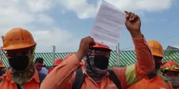 Pide Luisa Alcalde a trabajadores de Ica Fluor resolver inconformidades ante instancias laborales