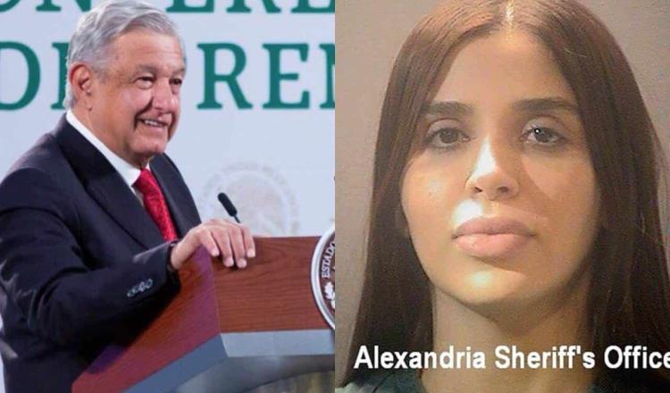 Advierte AMLO que detención de esposa del “Chapo” podría estar relacionada con el caso García Luna