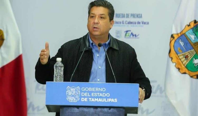 Solicita FGR desafuero del gobernador de Tamaulipas por delincuencia organizada, lavado y defraudación fiscal