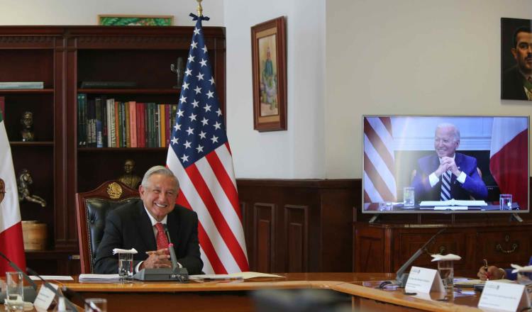 Se reúnen AMLO y Biden; acuerdan colaborar en temas de migración, cambio climático y COVID
