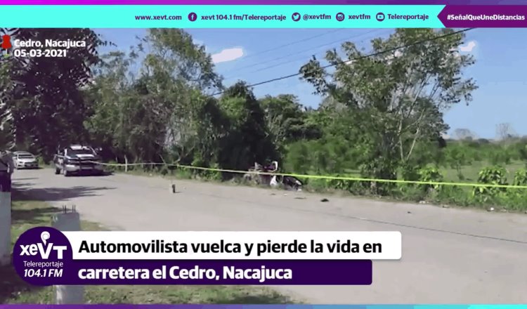 Hombre muere al volante tras chocar en la carretera al Cedro