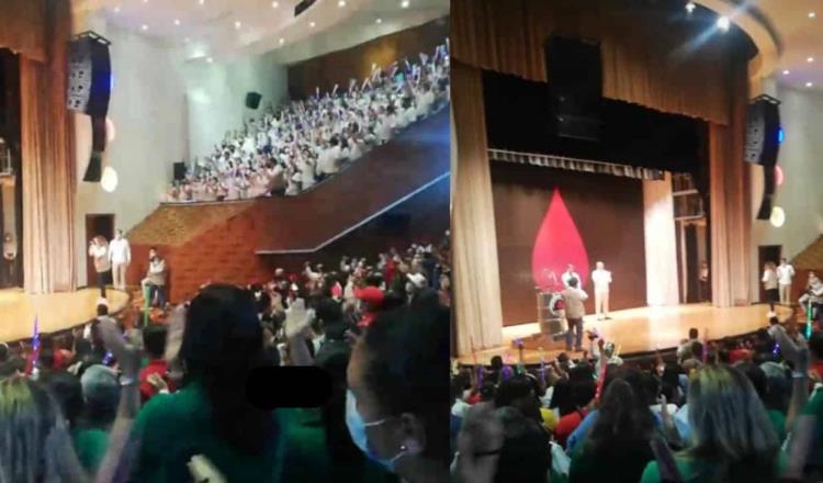 Celebra Sección 44 del STPRM mega asamblea en Villahermosa pese a pandemia