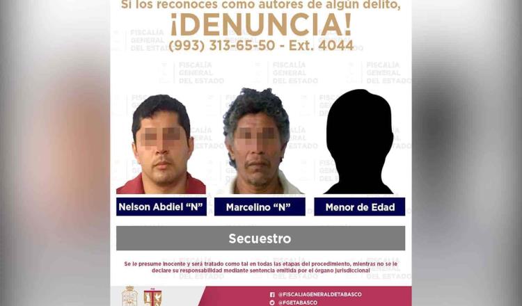 Rescata FGE a víctima de secuestro en Nacajuca y detiene a tres presuntos responsables