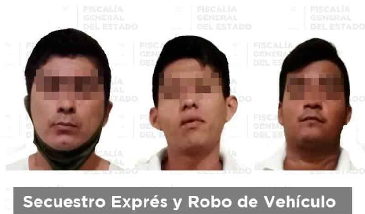 Cumple FGE órdenes de aprehensión contra 3 hombres ya recluidos en Comalcalco… ahora por secuestro exprés
