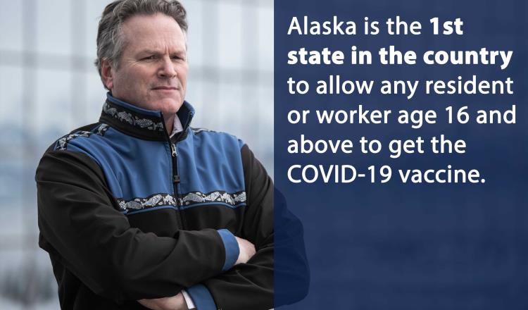 Alaska es el primer estado de EEUU que elimina requisitos para recibir vacuna contra Covid-19