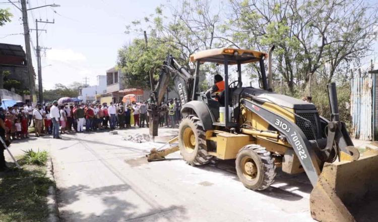 Supervisa EHC reconstrucción de sistema de alcantarillado en Casa Blanca 2da. Sección