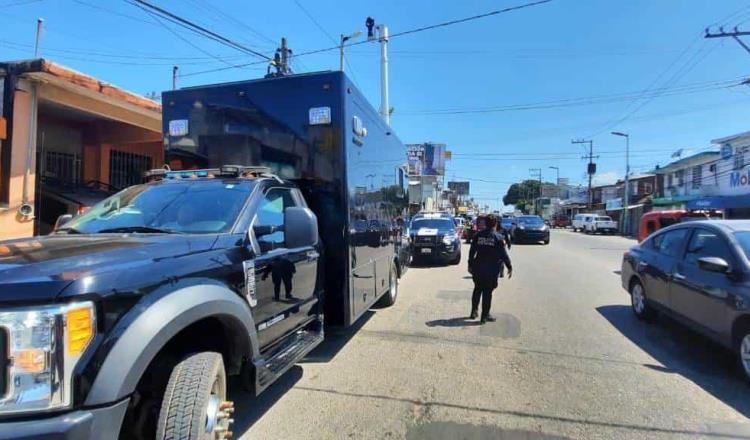 Por falta de documentación, detienen unidades durante operativo “Sombra” en Villahermosa