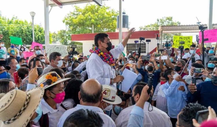 Acusa Félix Salgado a los “poderes fácticos” de guerra en su contra al arrancar campaña 