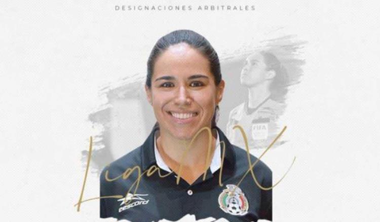 Karen Díaz será la primera árbitro en la historia del Clásico Nacional este domingo