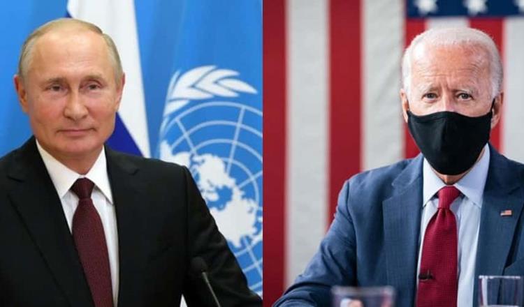 Biden y Putin hablarán hoy sobre crisis en Ucrania