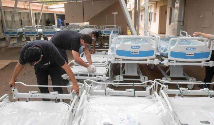 Alcanza Paraguay el 100% de camas ocupadas de terapia intensiva para atender pandemia