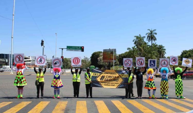 Inicia Semana Nacional de Educación Vial