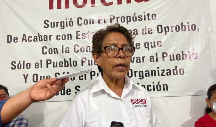 Adelanta Jesucita López que impugnará proceso morenista si nombran candidato en Centro a Yolanda Osuna o a Jesús Alí