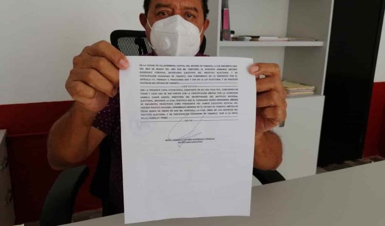 Morena Tabasco denuncia a Jesucita López ahora ante la CNHJ