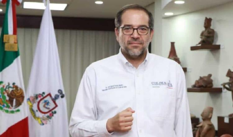 Gobernador de Colima da positivo por segunda vez a Covid-19 