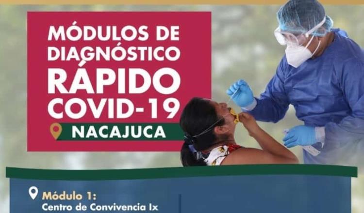 Regresa módulo de diagnóstico rápido de Covid-19 al fraccionamiento Pomoca: Salud