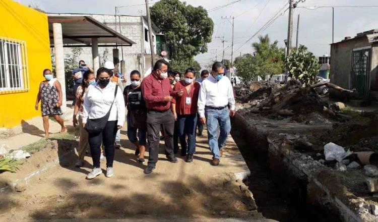 Esperan terminar obra de drenaje en Casa Blanca en la 1era quincena de mayo