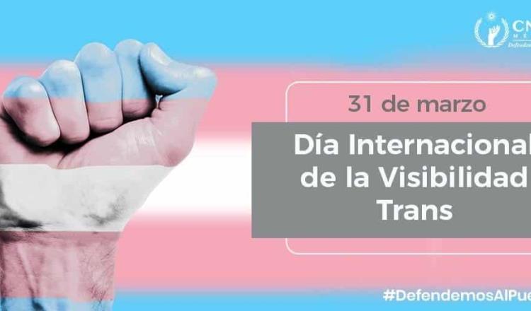 Llama CNDH a congresos locales a garantizar identidad de género de personas trans