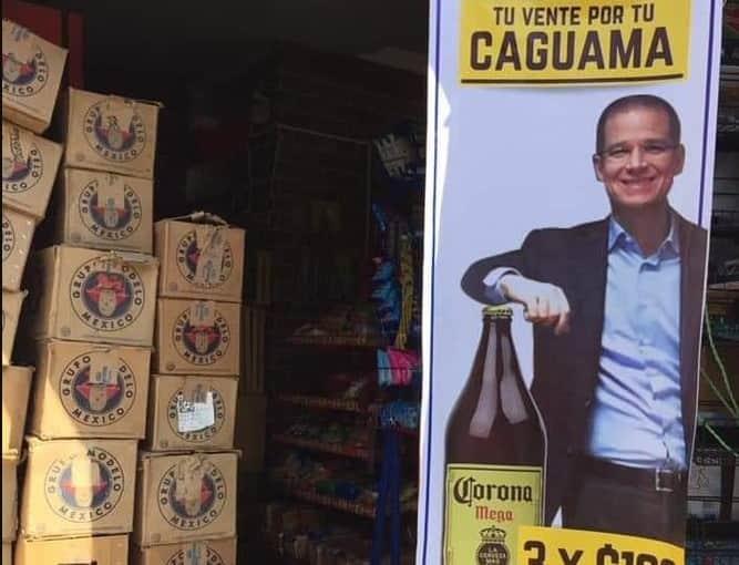 Ricardo Anaya se ríe de meme sobre “caguamas” usado en promocional publicitario
