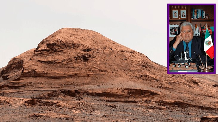 Montaña en Marte llevará nombre del científico mexicano Rafael Navarro