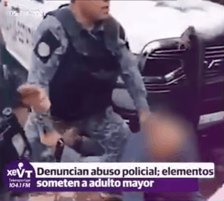 Registran en Puebla nuevo caso de abuso policial ahora contra un adulto mayor