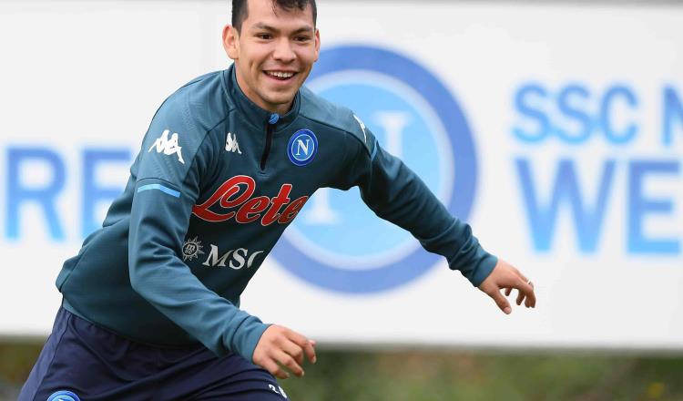 Chucky Lozano podría volver este fin de semana con el Napoli