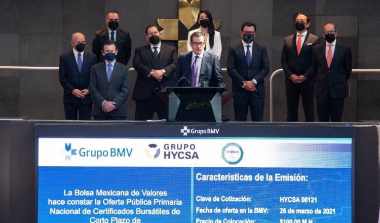 Ingresa constructora tabasqueña HYCSA a la Bolsa Mexicana de Valores