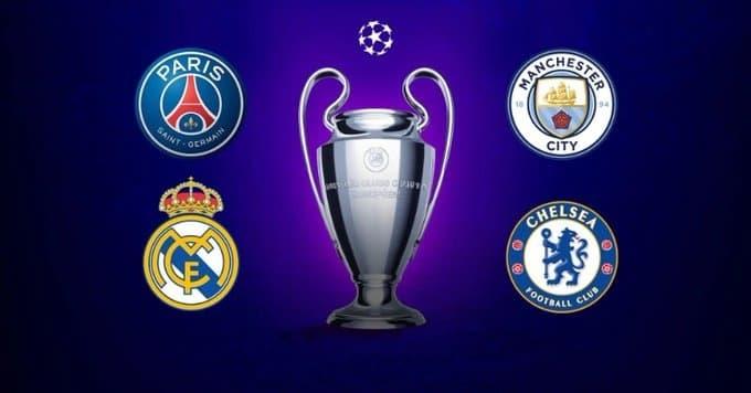 Semifinales de Champions: Real Madrid vs Chelsea y PSG vs City