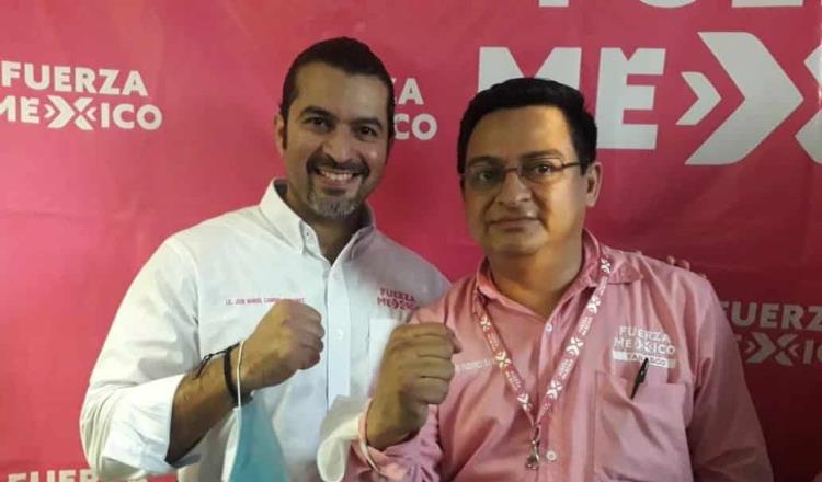 Registran a José Manuel Cabrera como candidato de Fuerza por México a la alcaldía de Centro