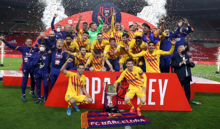 Golea Barcelona al Athletic de Bilbao y es campeón de la Copa del Rey