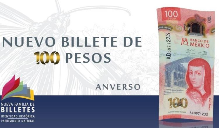 Premian como el mejor “billete bancario del año” 2020 al nuevo de 100 pesos mexicano de Sor Juana