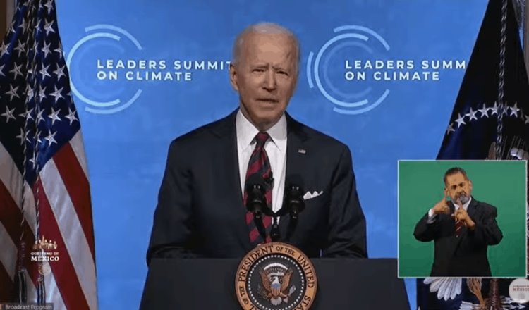 Plantea Biden reducir emisión de gases de efecto invernadero