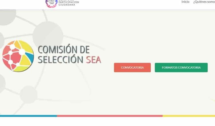 Arranca proceso de registro de aspirantes al Comité de Participación Ciudadana del SEA