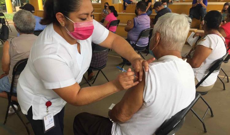 Hoy continúa la aplicación de la segunda dosis de la vacuna antiCovid en Centro, Nacajuca y Jonuta