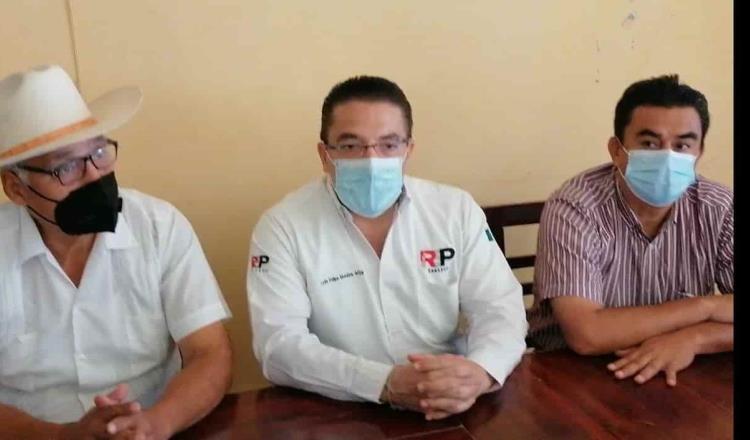 Oficializa RSP a Neftalí Jiménez como candidato a la alcaldía de Huimanguillo