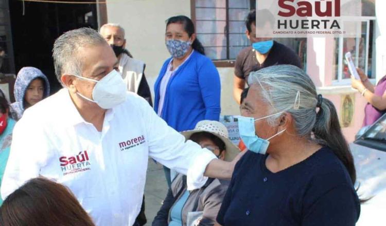 Morena suspende de manera temporal derechos partidistas del diputado Saúl Huerta