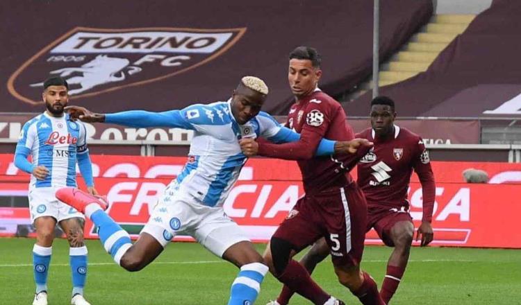 Napoli del Chucky Lozano ya es tercero en la Serie A