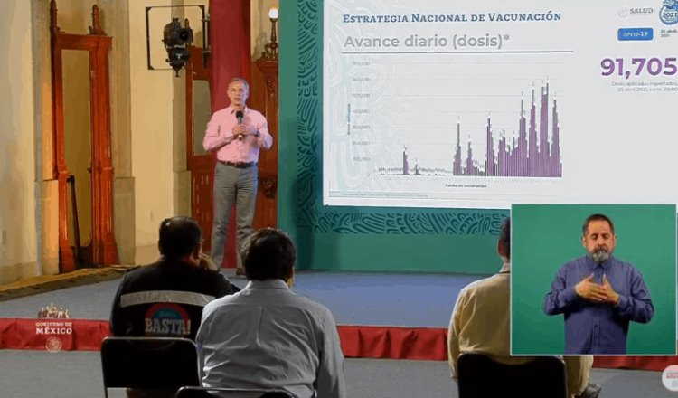 México tendrá abasto suficiente de dosis para completar esquemas de vacunas contra COVID: HLG