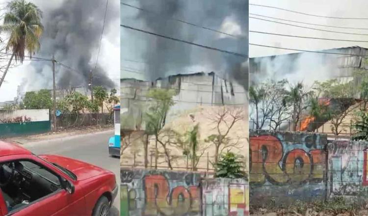 Se incendia bodega del Ingenio Santa Rosalía; reporta PC solo pérdidas materiales