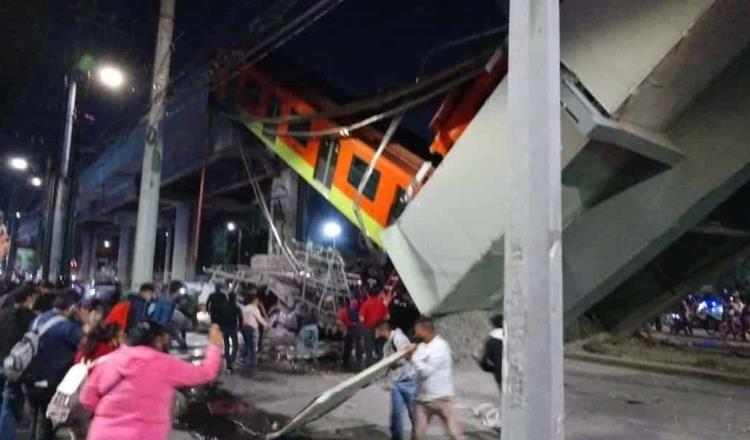 Deja hasta el momento 23 fallecidos y 79 heridos, el colapso de estructura y vagones de la Línea 12 del Metro en la CDMX