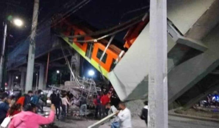 Suman 25 fallecidos por accidente en el Metro de CDMX 