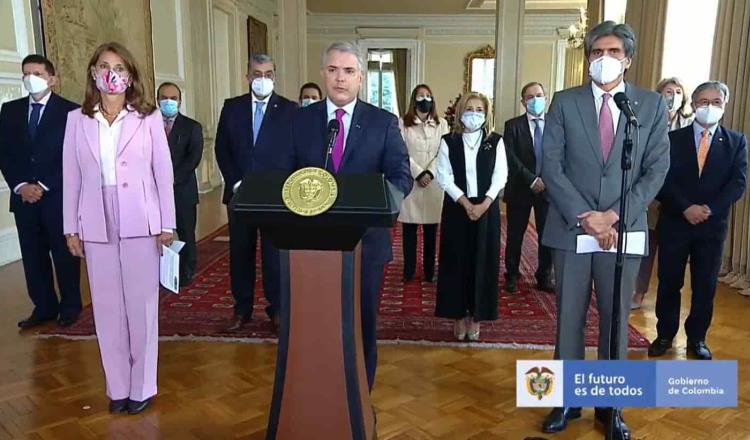 Iván Duque llama al pueblo de Colombia a buscar soluciones y cesar enfrentamientos